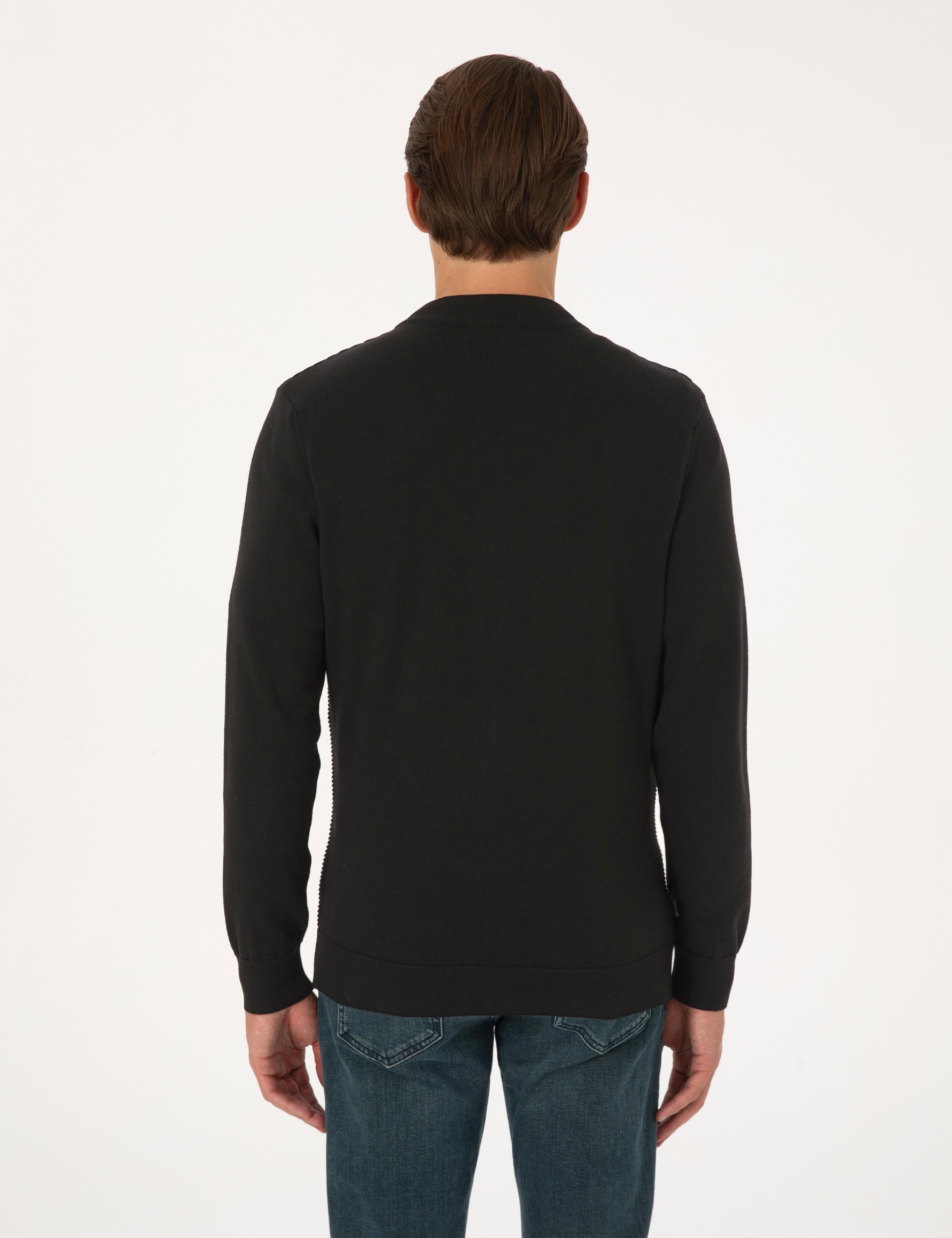 ژاکت تریکو مردانه اندامی پیرکاردین 50317333-VR046 - تصویر 4