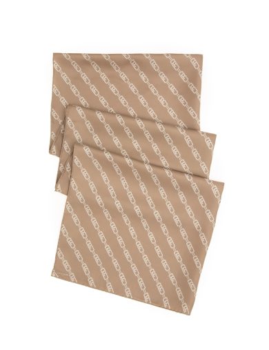 روسری  بژ  استاندارد  زنانه  پیرکاردین