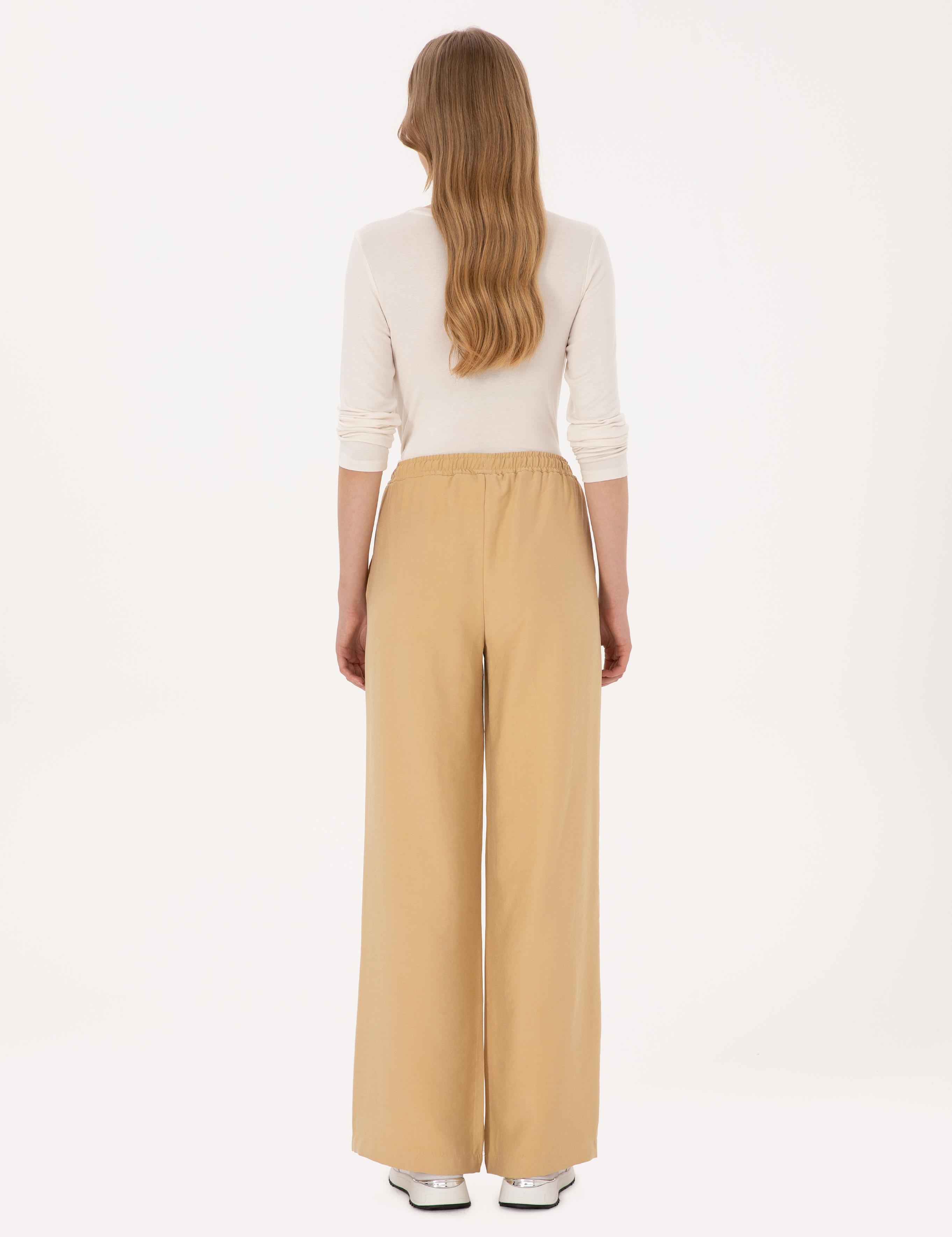 شلوار کانواس زنانه لووز پیرکاردین 50318198-VR085 - تصویر 3