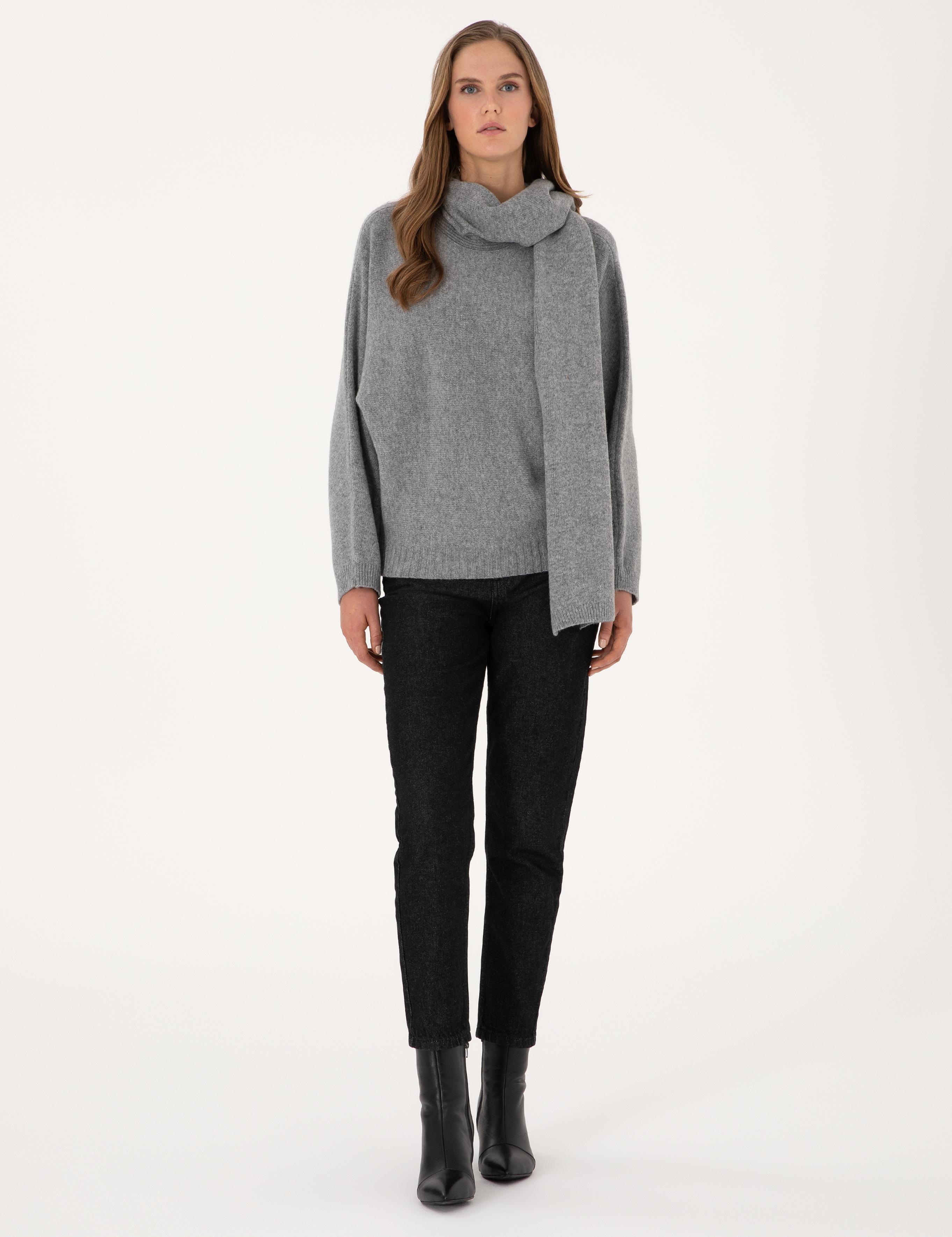 بافت زنانه اورسایز پیرکاردین 50311855-VR086 - تصویر 3