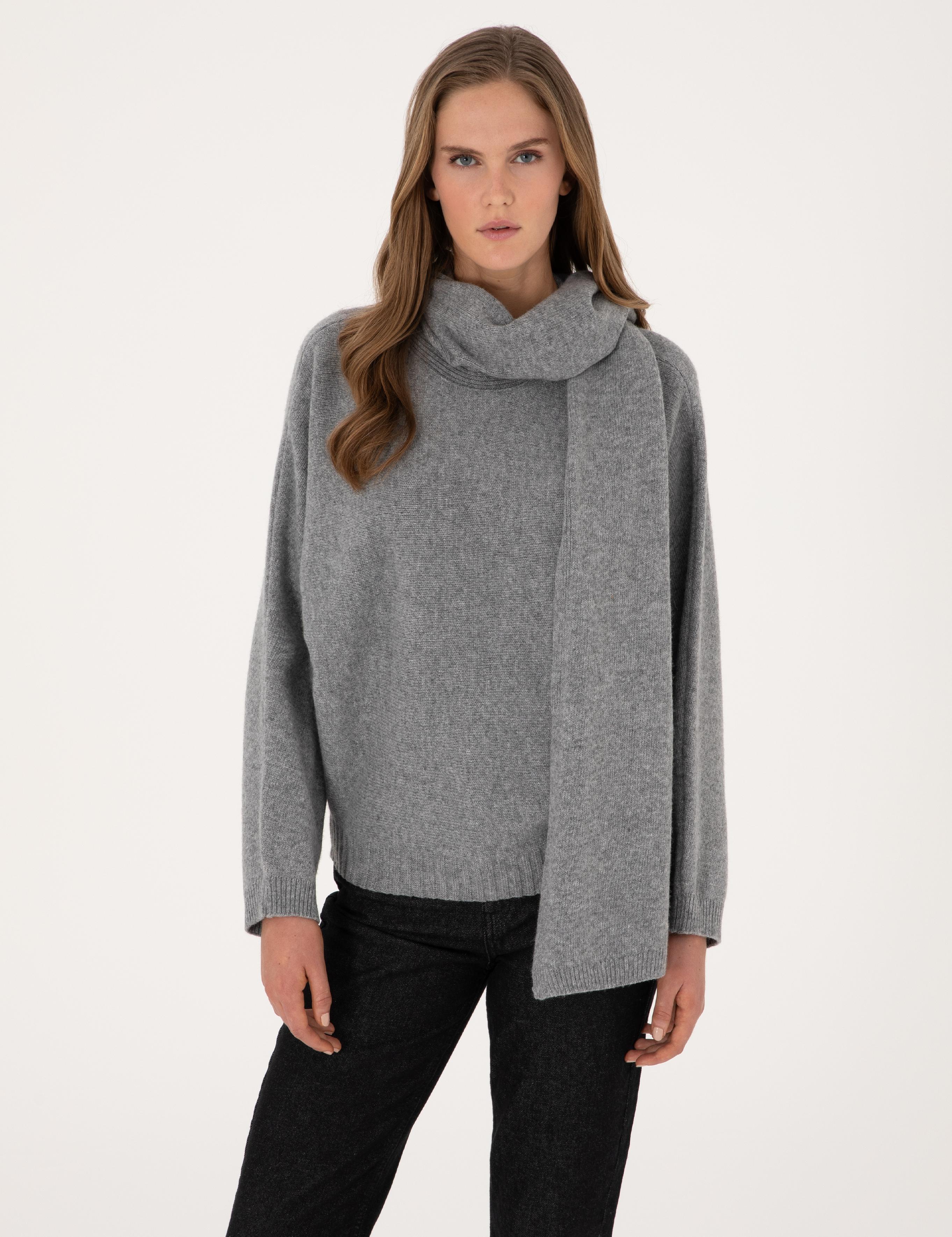 بافت زنانه اورسایز پیرکاردین 50311855-VR086 - تصویر 7