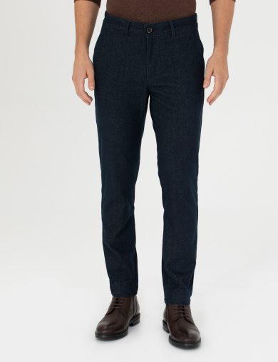 شلوار کانواس  لاجورد  اندامی  مردانه  پیرکاردین