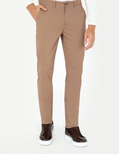 شلوار کانواس  نارنجی  اندامی  مردانه  پیرکاردین