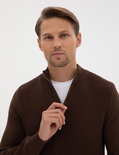 بافت  قهوه ای  اندامی  مردانه  پیرکاردین