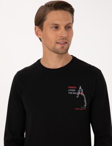 ست پیژامه  سیاه  استاندارد  مردانه  پیرکاردین