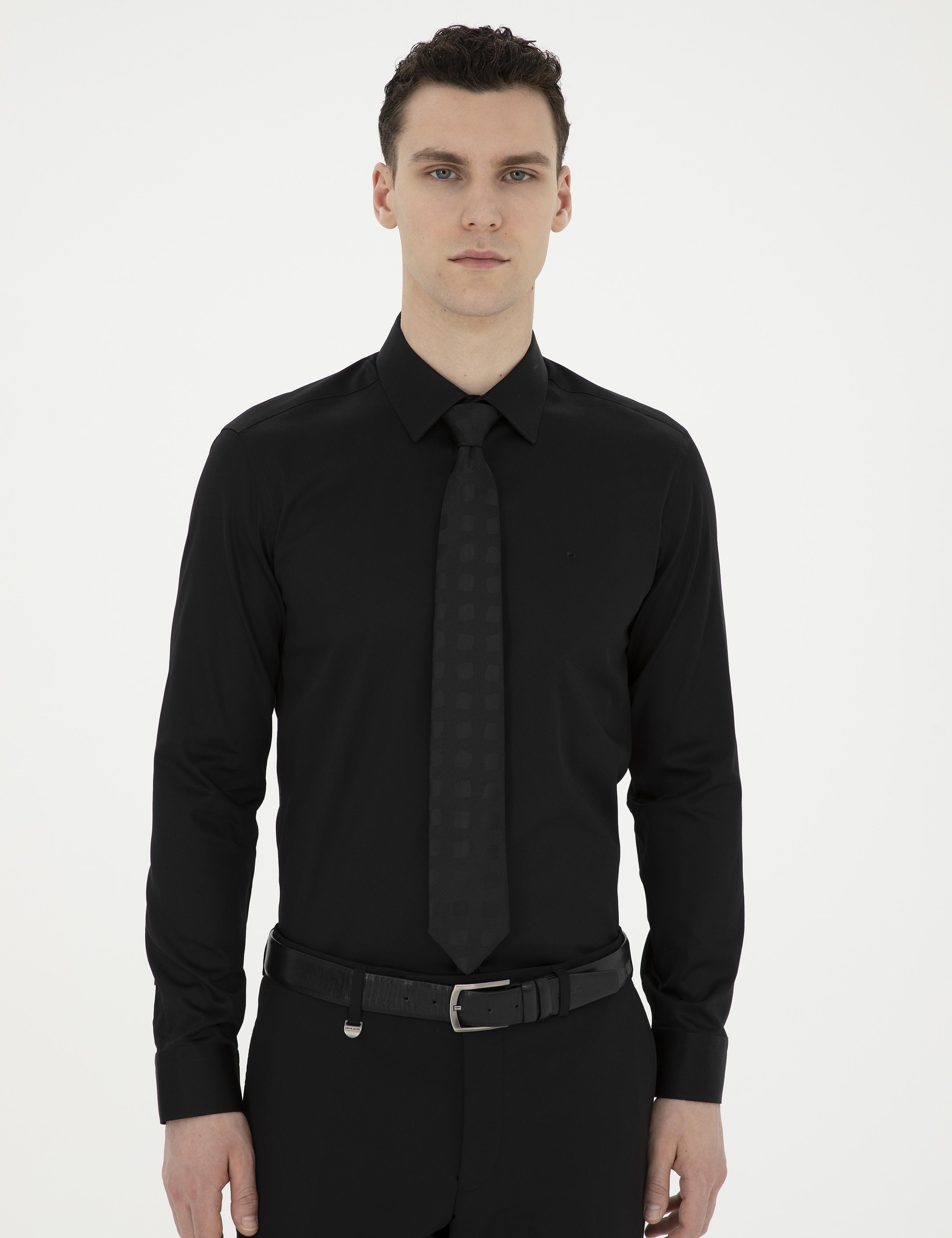 پیراهن بیسیک مردانه اندامی پیرکاردین 50286102-VR046 - تصویر 2