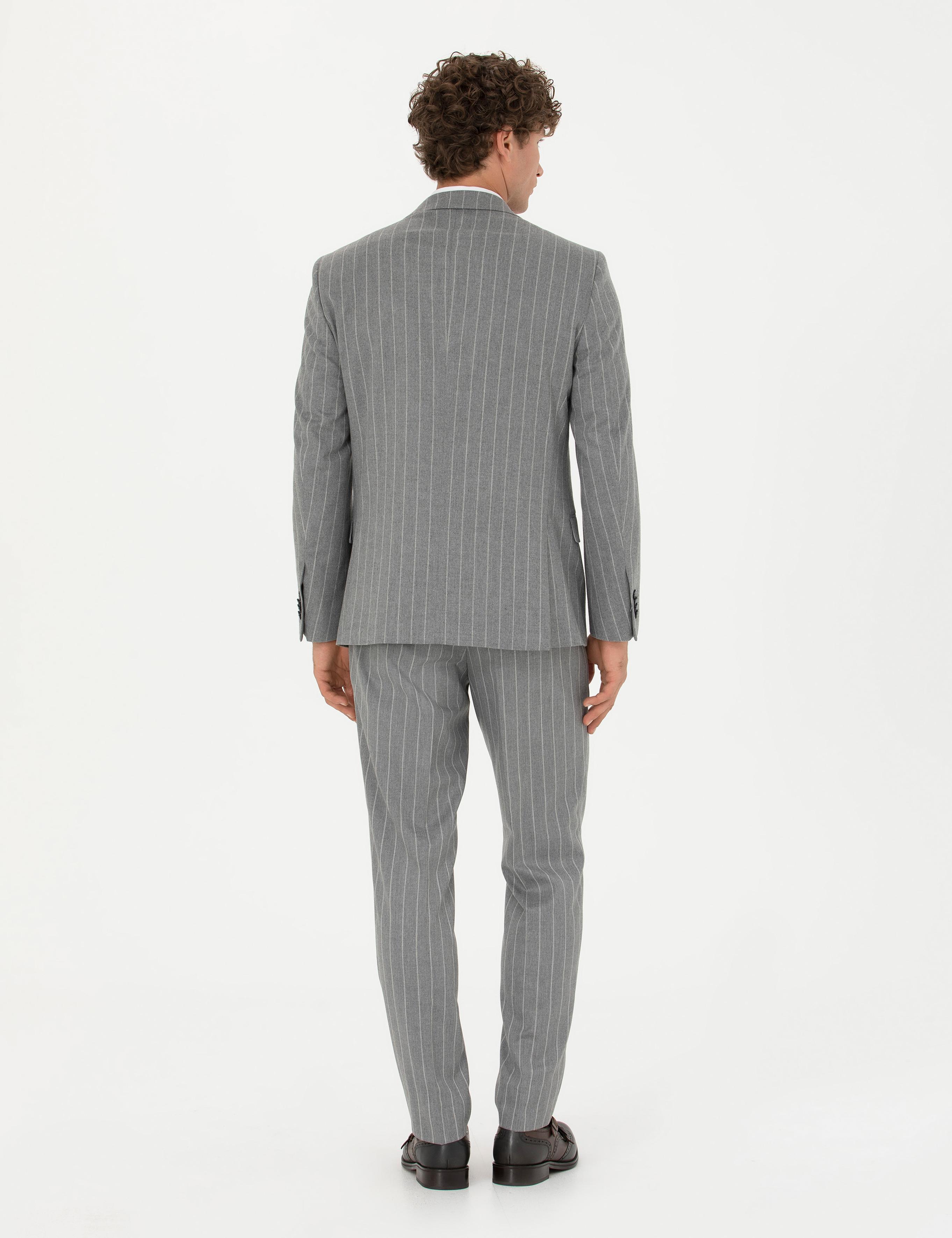 کت و شلوار مردانه سوپر اسلیم فیت پیرکاردین 50273543-VR024 - تصویر 4