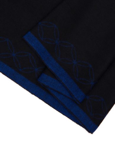 شال گردن  لاجورد  استاندارد  مردانه  پیرکاردین