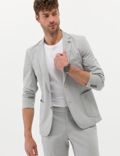 کت و شلوار مونو یقه خاکستری  سوپر اسلیم فیت  مردانه  پیرکاردین