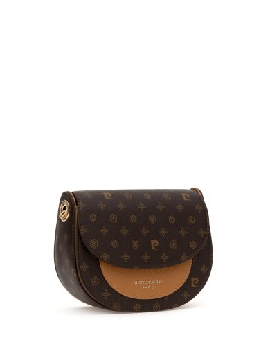 کیف رودوشی  قهوه ای  استاندارد  زنانه  پیرکاردین