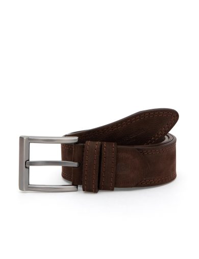 ست کیف و کمربند  قهوه ای  استاندارد  مردانه  پیرکاردین