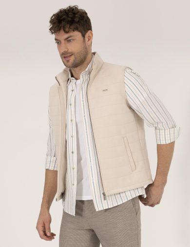 کاپشن چرم مردانه استاندارد پیرکاردین 50275802-591
